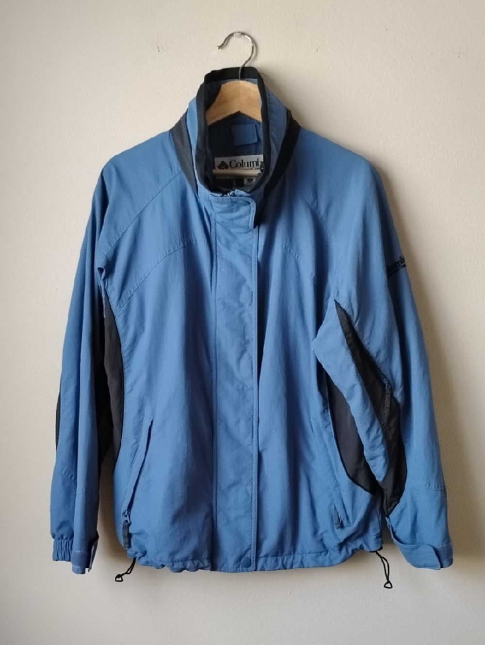 Columbia Blue Jacket with Dark Gray Trim